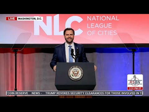 WATCH: VP JD Vance Addresses the National League of Cities in Washington, D.C. - 3/10/25