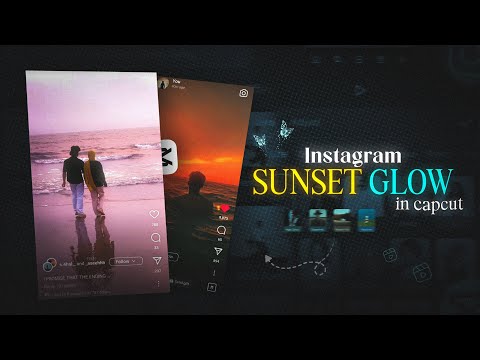 How I Edited this SUNSET Glow effect in Mobile | Capcut Color Grading | Tutorial