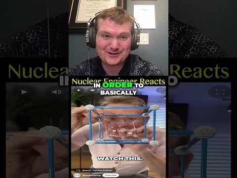 Square Bubble - Nuclear Engineer Reacts to Sick Science