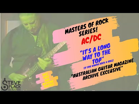 Masters Of Rock! Guitar Lesson -  ACDC It's A Long Way To The Top (Australian Guitar Magazine)