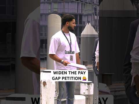 They really signed it 🤦‍♀️ #ftb #funny #prank #shorts #petition #paygap