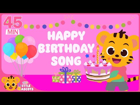 Happy Birthday Song 🎂 + Thank You Song + more Little Mascots Nursery Rhymes & Kids Songs