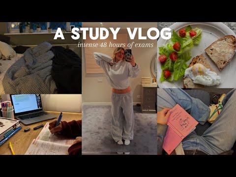 productive study vlog: finishing essays, new clothes hauls + long chats.