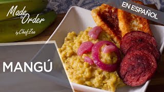 Como Hacer Mangu Dominicano | Recetas Dominicanas | A La Orden | Chef Zee Cooks