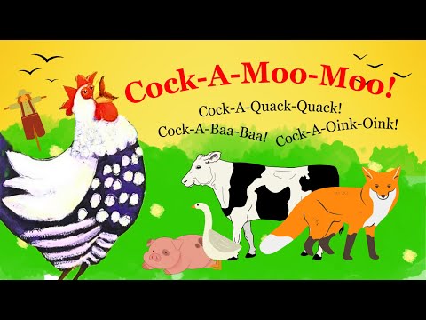 Cock-A-Moo-Moo | Animals Stories | Farm Animals | Children Illustration ( Kids Books Read Aloud )