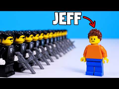 Can 1,000 LEGO Hitmen Beat 1 Minifigure?