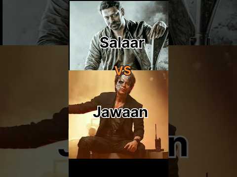 Salaar vs Jawaan 2 Days Box Office Comparison || #salaarboxofficecollection #jawaan #prabhas #srk