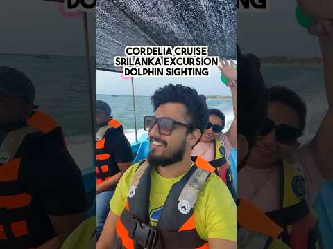 Cordelia Cruise's Excursion Srilanka - Spectacular Dolphin and Whale Watching #shorts #cordelia