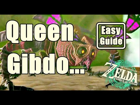 Queen Gibdo Boss Fight Zelda Tears of The Kingdom