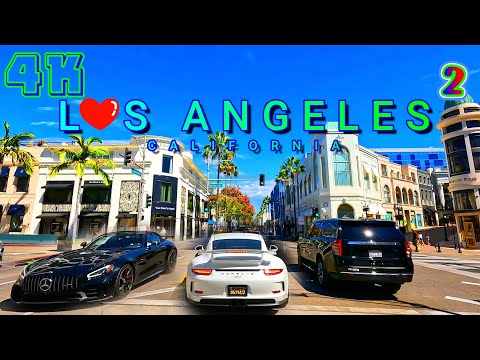 Destination Los Angeles Downtown Part 2/6, California USA 4K - UHD