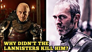 Why didn't the Lannisters kill Stannis Baratheon after the Battle of Blackwater?