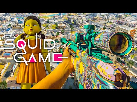 CALL OF DUTY: WARZONE SQUID GAME PS5 PRO GAMEPLAY! (NO COMMENTARY)