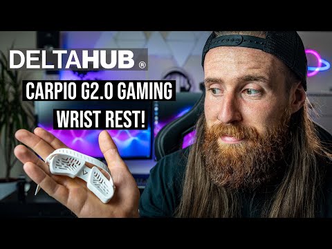 DELTAHUB Carpio G2.0 Gaming Wrist Rest Review - Honest Ergonomics. AND GIVEAWAY