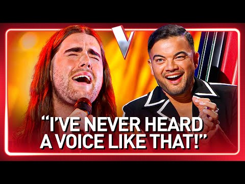 Insecure SUPERTALENT with UNIQUE voice turns ALL 4 CHAIRS on The Voice | Journey #438