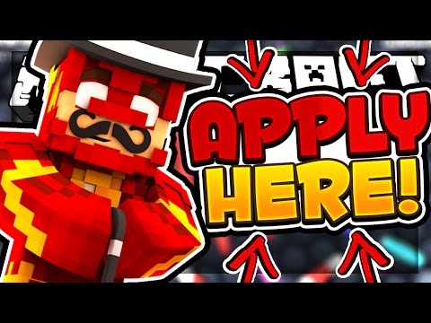 APPLY NOW AND PLAY WITH ME! (MINECRAFT MACHINIMAS)