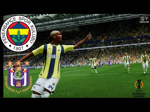 Fenerbahçe - RSC Anderlecht Maçı | Uefa Avrupa ligi Play-off 24/25 (Maç Özeti)