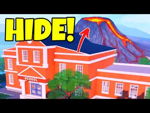 Surviving The MOST DANGEROUS Volcano Disaster In Roblox!