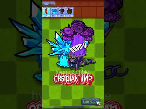 Gaint obsidian imp vs gaint plant #plants #games #mobilegame #hybrid #ytshorts #pvz #fusion #explore