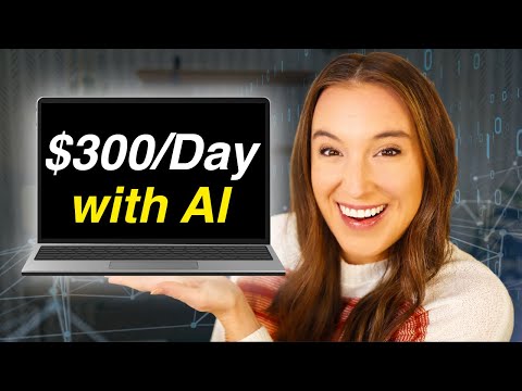 Easiest Way to Make Money Online Using AI ($300/DAY)