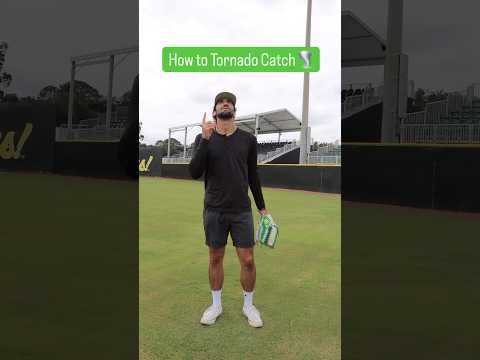 How to Tornado Catch🌪️ #fyp #baseball #coachingtips #tornadocatch