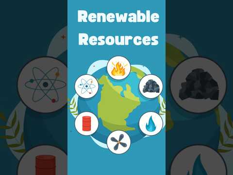 What are some common renewable resources?