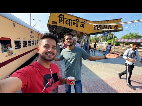 14731 Kisan Express Journey Delhi to Hisar || Route - Bahadurgarh , Rohtak , Bhiwani