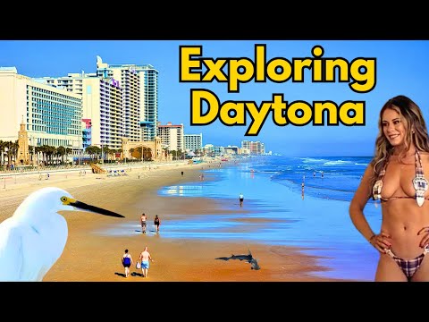 Exploring The World's Most Famous Beach | Daytona Beach | Downtown Bike Week