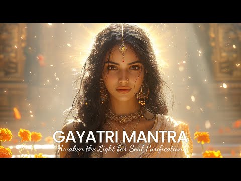 ☀️108 TIMES: Stillness & Sound: Gayatri Mantra for Deep Meditation 🕉️