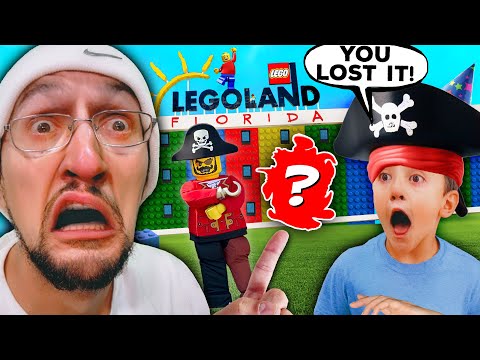 We Lost ¿WHAT? at Legoland Pirate Hotel (FV Family Early Bday)