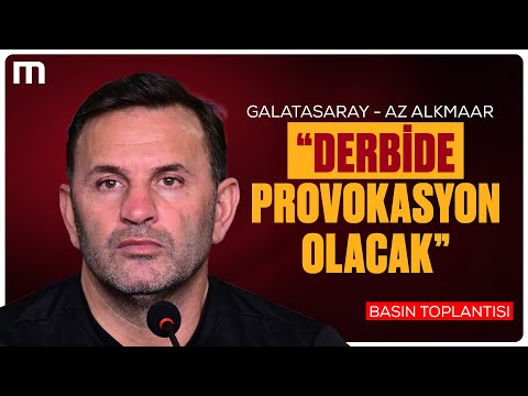 Okan Buruk Basın Toplantısı | Galatasaray 2-2 AZ Alkmaar Maç Sonu