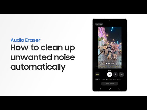 How to use Audio Eraser | Galaxy S25 Series | Samsung