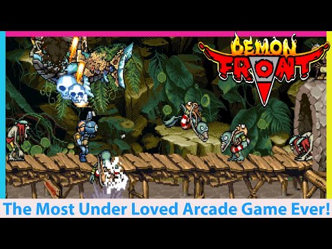 The MOST Underappreciated Arcade Game IMO! Demon Front