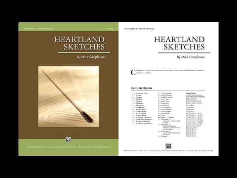 Heartland Sketches, by Mark Camphouse – Score & Sound