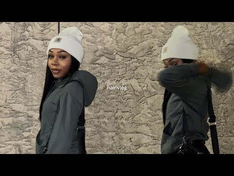 hair vlog: beginner friendly 10 minute installation, wear + go | ft. unice hair