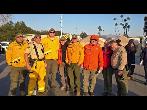 Santa Clarita search and rescue help with LA fires  | FOX 11 LA