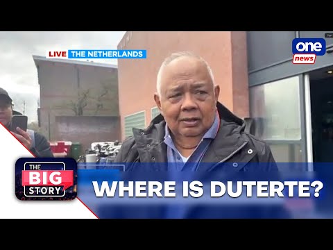 Medialdea: Duterte not in ICC Detention Center, possibly moved to a hospital | The Big Story