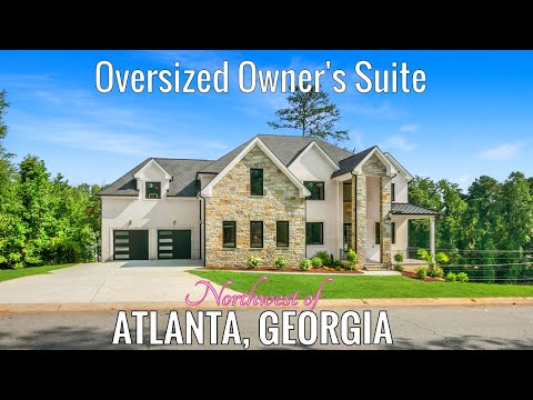 New 6 BDRM LUXURY Home w/OVERSIZED OWNER'S SUITE on BSMT w/4 CAR Garage NW of ATLANTA (OFF MARKET)