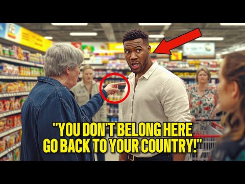 Racist Woman Tells Black Man ‘Go Back to Africa,’ His Response Leaves the Entire Store in Tears