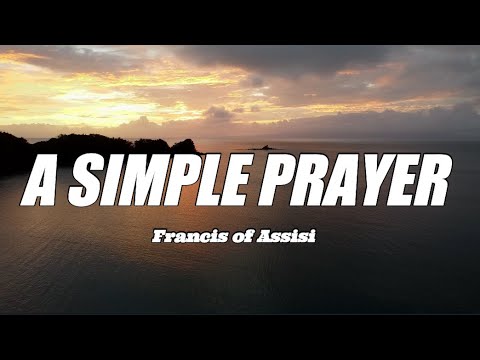 A Simple Prayer - acapella with lyrics