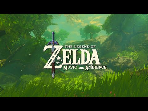 Zelda Music in the Forest Ambience To Relax/Study/Work/Game