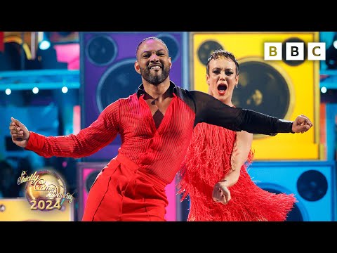 JB Gill and Lauren Oakley Salsa to Red Alert by Basement Jaxx ✨ BBC Strictly 2024