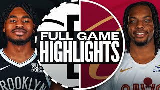 NETS at CAVALIERS | FULL GAME HIGHLIGHTS | March 11, 2025