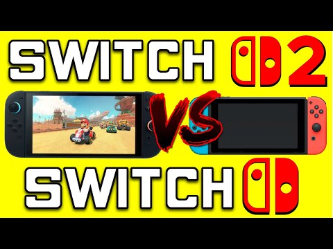 The Nintendo Switch 2 VS Switch 1: Hardware Specs Compared