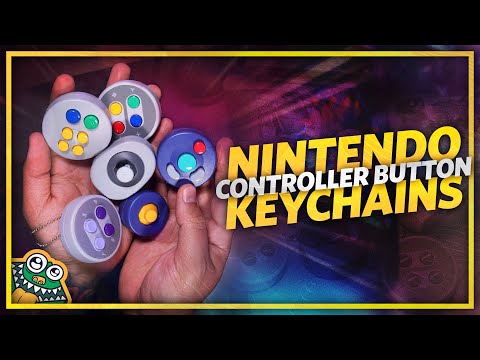 Nintendo Japan's Gacha Controller Button Keychains 🎮 - List and Overview