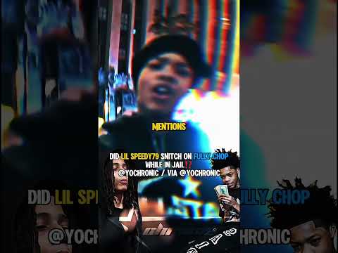 Did #lilspeedy snitch on #fullychop in jail #yochronic #shorts #viral