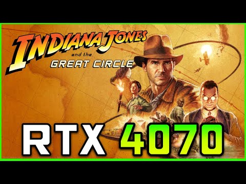 Indiana Jones and the Great Circle - RTX 4070 + Ryzen 7 9700X (FPS Test - Max Settings - RT Off)