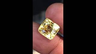 Sri Lankan yellow sapphire 5ct | Unheated Pukhraj Stone