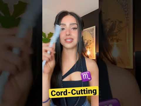 Simple Cord Cutting for Scorpio Season ♏️ ✂️ ♥️ #shorts (break ups) sympathetic magic