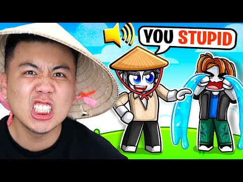 ROBLOX Asian Dad Voice Trolling Noobs (Part 4)