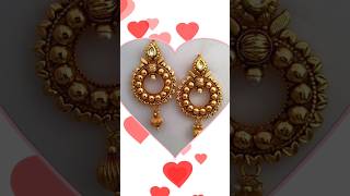 "Gold Glomour:Trendy Small Gold Earrings collections #smallearrings #dailyweargoldearrings #trending